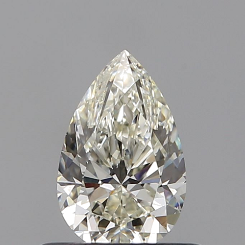 0.5 carat J-VVS2 Natūralus Pear Deimantas (1)