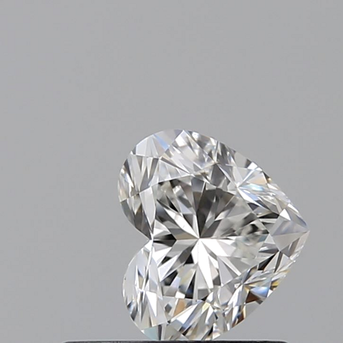 0.5 carat G-VVS2 Natūralus Heart Deimantas (1)