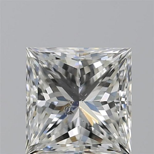 2.0 carat H-SI2 Natūralus Princess Deimantas (1)