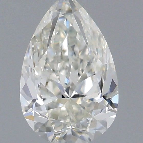 0.3 carat I-SI2 Natūralus Pear Deimantas (1)