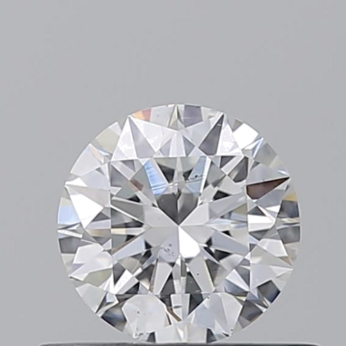0.51 carat F-SI1 Excellent cut Natūralus Round Deimantas (1)