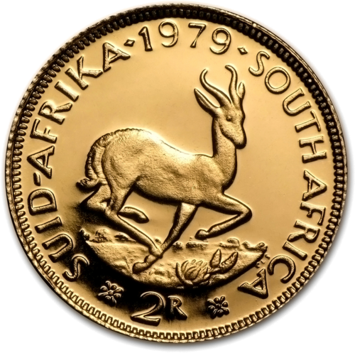Южна Африка Златна монета от 2 ранда 1961-1980 г. (1)