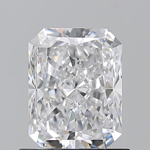 1.02 carat D-VVS2 Natūralus Radiant Deimantas (1)