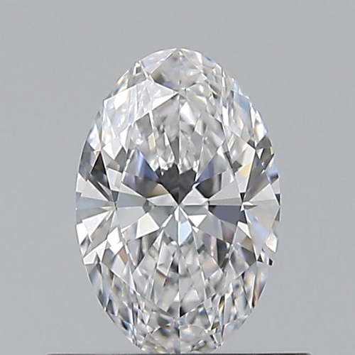 0.5 carat D-VVS1 Natūralus Oval Deimantas (1)