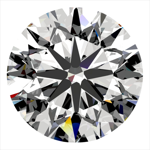 0.3 carat E-SI2 Very Good cut Natūralus Round Deimantas (1)