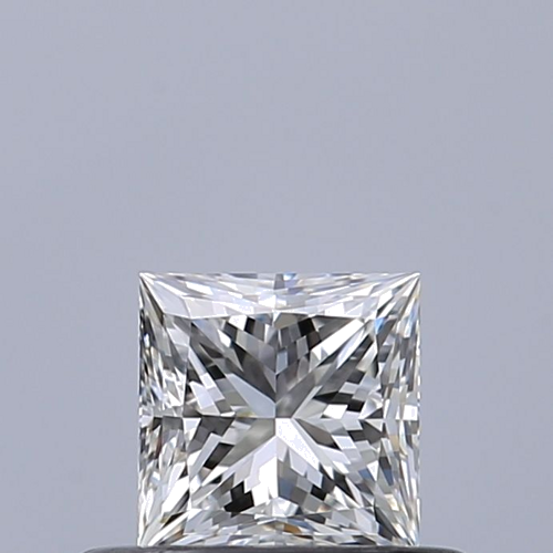 0.4 carat F-VVS1 Natūralus Princess Deimantas (1)