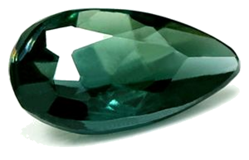 0.52 carat TEAL Pear Safyras (1)