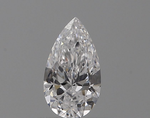 0.38 carat D-VVS1 Natūralus Pear Deimantas (1)