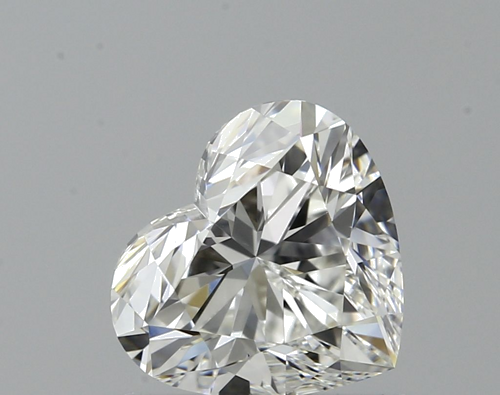 0.7 carat G-VVS1 Natūralus Heart Deimantas (1)