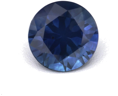 0.42 carat BLUE Round Safyras (1)