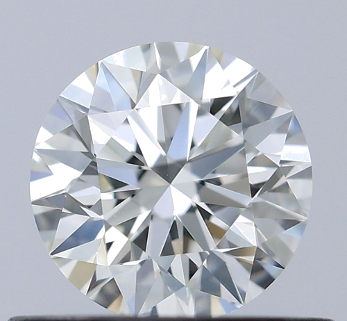 0.52 carat J-IF Excellent cut Natūralus Round Deimantas (1)