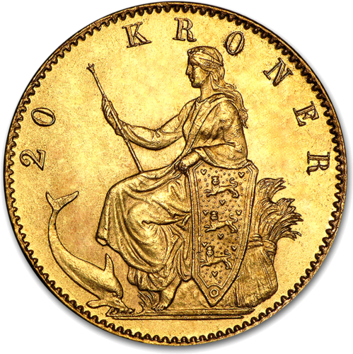 20 kroner Christian IX  Kingdom of Denmark gold coin (2)