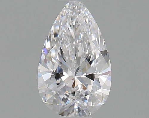 0.45 carat D-VS1 Natūralus Pear Deimantas (1)