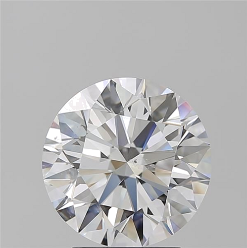 3.01 carat D-SI1 Excellent cut Natūralus Round Deimantas (1)