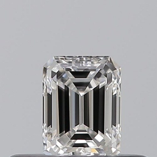 0.24 carat F-VVS2 Natūralus Emerald Deimantas (1)