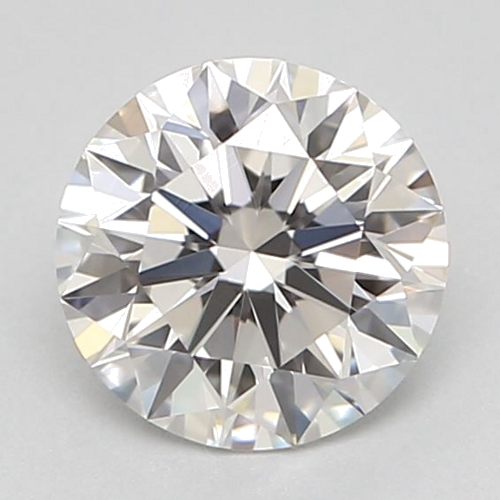 0.52 carat F-VVS1 Excellent cut Natūralus Round Deimantas (1)