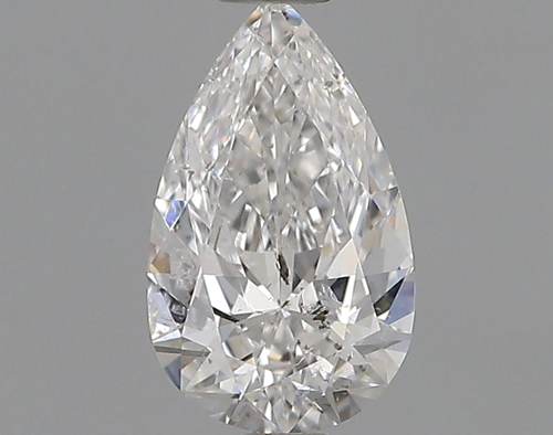 0.3 carat E-SI2 Natūralus Pear Deimantas (1)