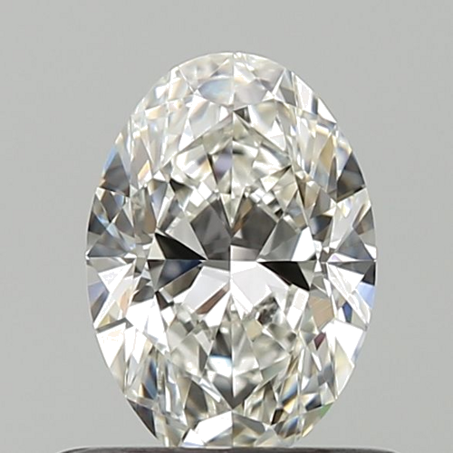 0.51 carat G-VVS2 Natūralus Oval Deimantas (1)