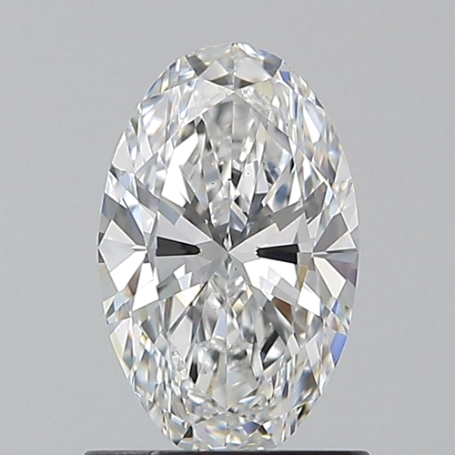 1.0 carat E-VS1 Natūralus Oval Deimantas (1)