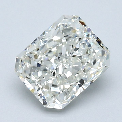 1.51 carat J-SI1 Natūralus Radiant Deimantas (1)