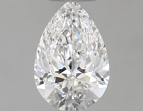 0.31 carat G-IF Natūralus Pear Deimantas (1)