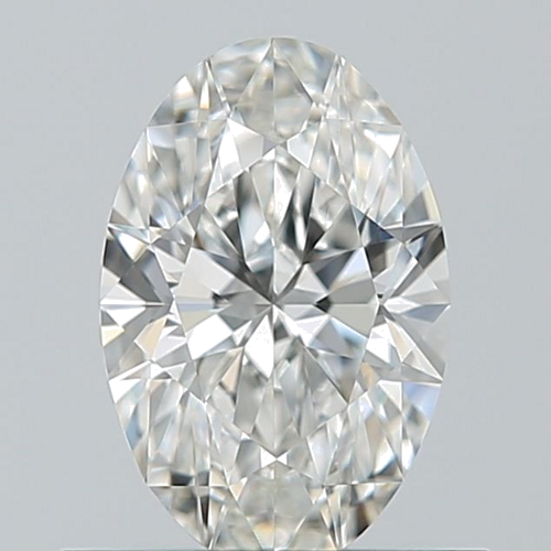 0.61 carat G-VVS2 Natūralus Oval Deimantas (1)