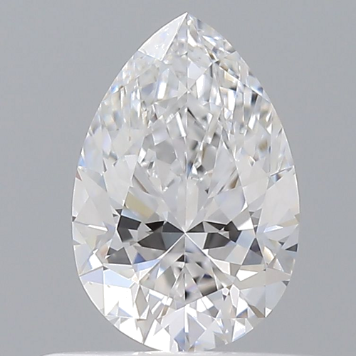 0.53 carat D-VS1 Natūralus Pear Deimantas (1)