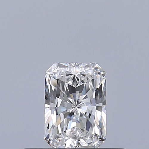 0.33 carat D-VVS1 Natūralus Radiant Deimantas (1)