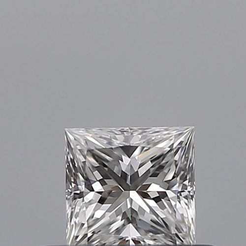 0.34 carat D-VVS1 Natūralus Princess Deimantas (1)
