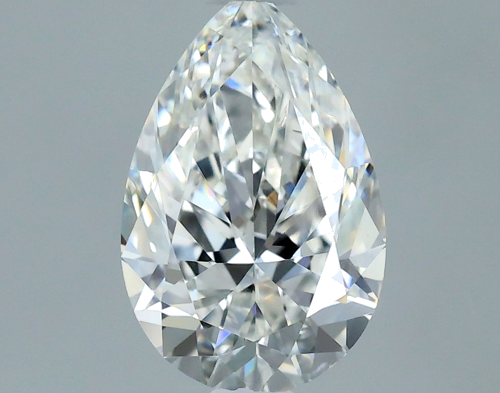 0.7 carat G-SI1 Natūralus Pear Deimantas (1)
