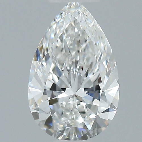 0.53 carat E-VVS2 Natūralus Pear Deimantas (1)
