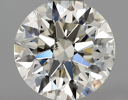 0.72 carat K-SI2 Excellent cut Natūralus Round Deimantas (1)