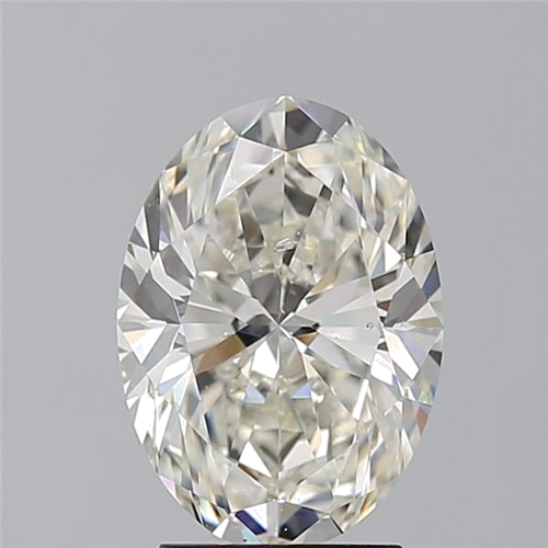 3.01 carat J-SI2 Natūralus Oval Deimantas (1)
