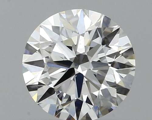 0.41 carat F-VVS2 Excellent cut Natūralus Round Deimantas (1)