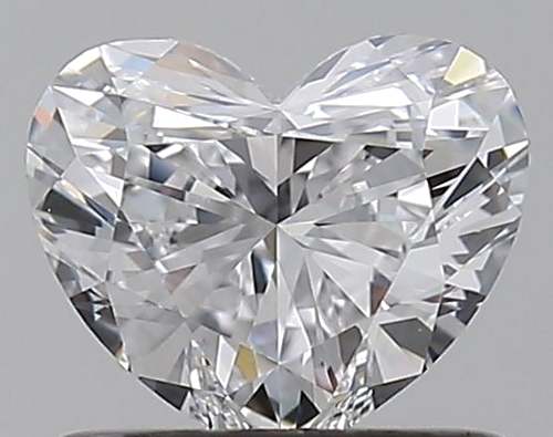 0.62 carat D-VS1 Natūralus Heart Deimantas (1)