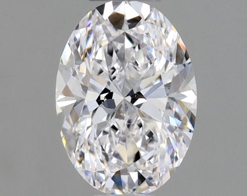 0.5 carat D-SI1 Natūralus Oval Deimantas (1)
