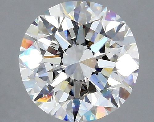 3.0 carat H-SI1 Excellent cut Natūralus Round Deimantas (1)