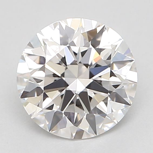 0.52 carat F-VVS1 Excellent cut Natūralus Round Deimantas (1)