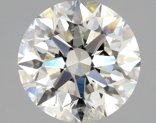 1.71 carat I-SI2 Excellent cut Natūralus Round Deimantas (1)