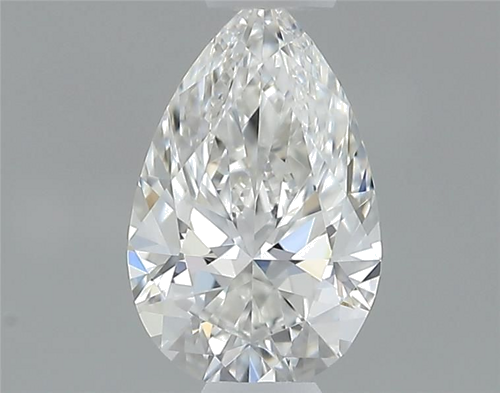 0.3 carat F-VS1 Natūralus Pear Deimantas (1)