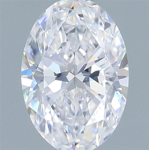0.55 carat D-SI1 Natūralus Oval Deimantas (1)