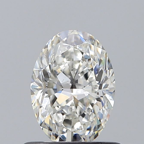 0.62 carat G-VS2 Natūralus Oval Deimantas (1)