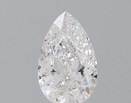 0.39 carat D-IF Natūralus Pear Deimantas (1)