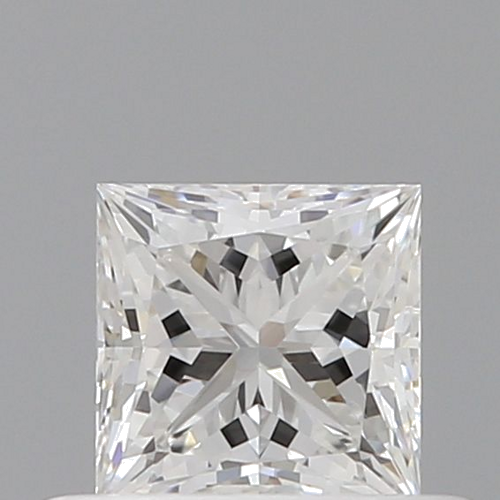 0.41 carat E-VVS1 Natūralus Princess Deimantas (1)