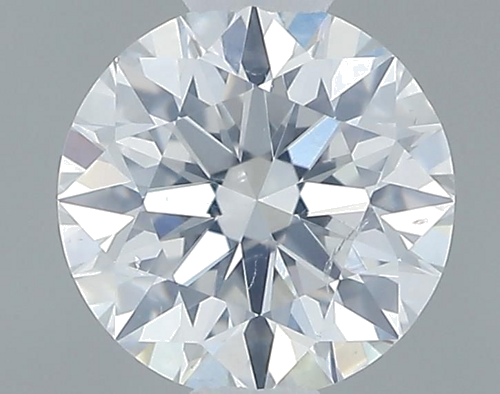 0.42 carat F-SI2 Excellent cut Natūralus Round Deimantas (1)
