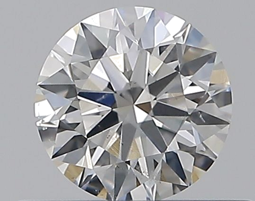 0.43 carat F-SI2 Excellent cut Natūralus Round Deimantas (1)