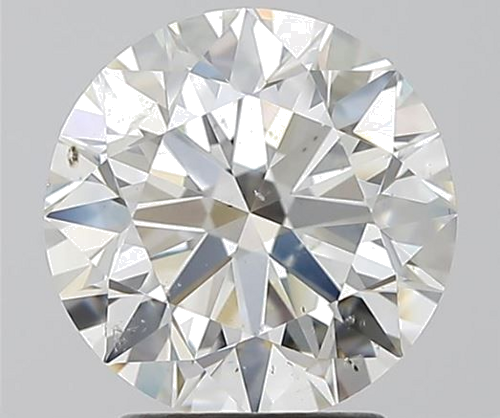 2.5 carat I-SI2 Excellent cut Natūralus Round Deimantas (1)