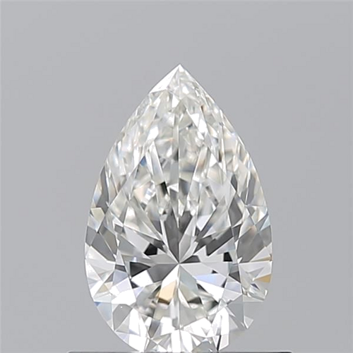 0.7 carat H-VS1 Natūralus Pear Deimantas (1)