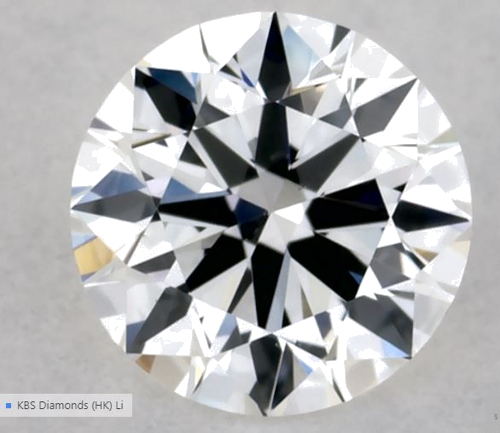 0.3 carat F-VS2 Excellent cut Natūralus Round Deimantas (1)
