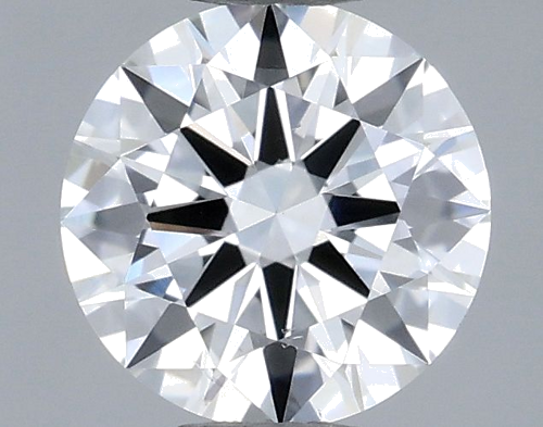 0.5 carat F-SI1 Excellent cut Natūralus Round Deimantas (1)